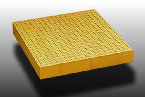 碁盤　本榧　2寸　卓上　柾目　ハギ